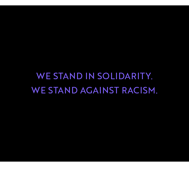 BRIGHTON corporate responsibility, black lives matter, together we stand